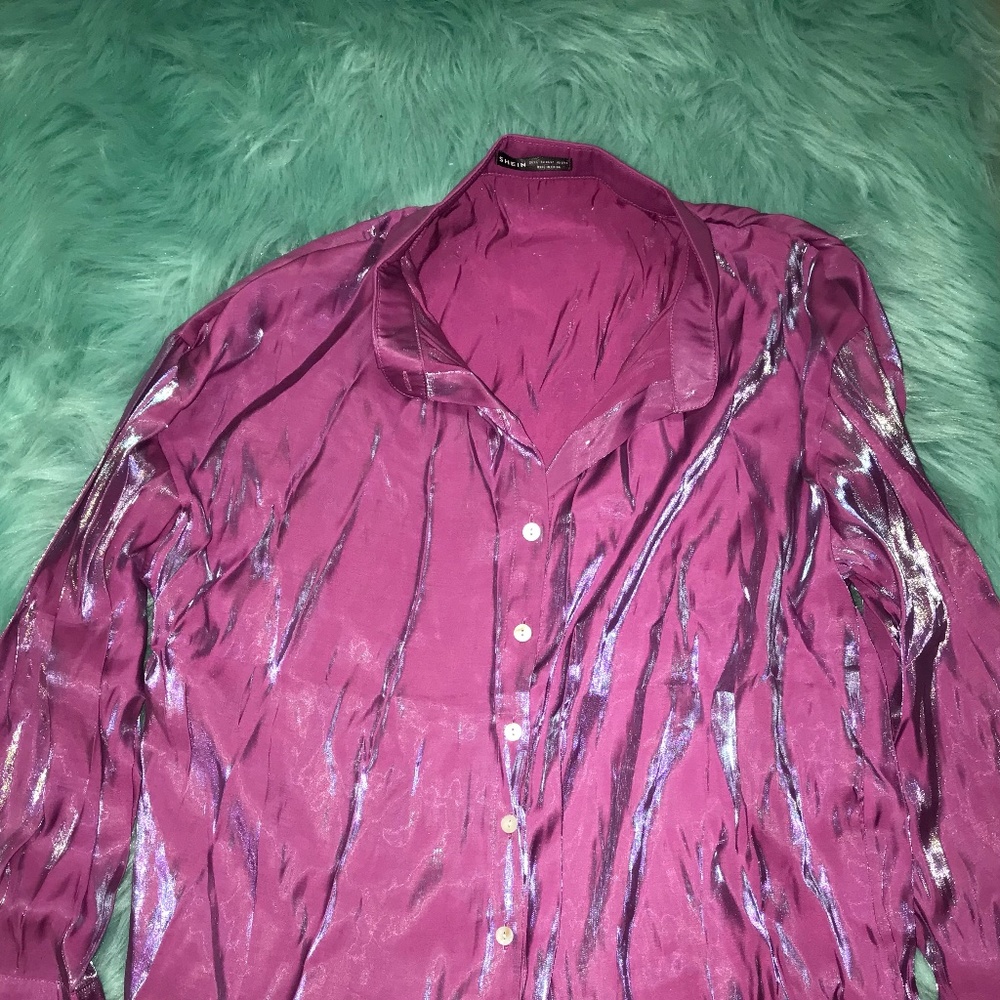 Metallic Blouse